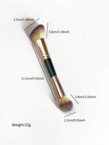 二合一轮廓化妆刷、软角腮红高光刷、化妆工具 - 彩色 - 查看 6