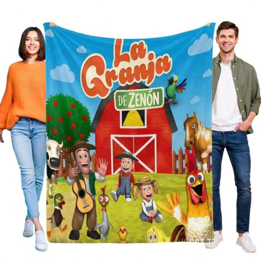 The La Granja De Zenon Michael Throw Blanket Gifts For Fans Lover Girls Boys Women Present Hoodie Him Bed - Phong cách hình ảnh chính - Xem 1