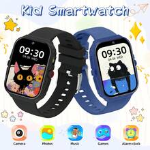 2025 New Kids Smart Watch, 300mAh Large Capacity Battery, 1.83" Touch Screen, Built-In 18 Games, Pedometer, Camera, Flashlight, Alarm Clock, Photo Album, Games, Calendar, Countdown, Calculator, Stopwatch And Other Functions