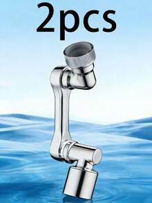 Obrotowy, mechaniczny przedłużacz kranu o 1440°, mechaniczny przedłużacz kranu ze stali nierdzewnej z obrotem o 1440°, konstrukcja odporna na zachlapanie i głowica adaptera, konstrukcja z tworzywa sztucznego i stali nierdzewnej, kompatybilny ze zlewem kuchennym, regulowana głowica natryskowa, wydajne czyszczenie, nadaje się do przedłużania kranów w zlewach łazienkowych, zlewozmywakach kuchennych, łazienkach domowych i zlewozmywakach w kamperach, praktyczne narzędzie do wygodnego mycia, idealny prezent i do remontu domu - Wielokolorowe - Zobacz 14