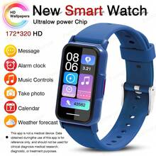 1.5英寸高清显示屏智能手表 - 支持无线通话/拨号、闹钟/消息通知、健身追踪和音乐控制。男女通用设计，兼容安卓和iOS系统。 - 彩色 - 查看 12