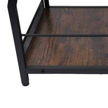 YUNRUX Freestanding Wine Racks & Cabinets - Chocolate Brown - View 5