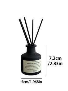 1 套（1 瓶香薰油 + 4 根扩散棒）无焰家用香薰油室内扩散器套装，可持久芳香，适用于卧室、浴室、客厅等。