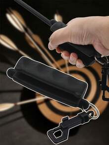 1pc Outdoor Hunting Archery Accessories - Bow Arrow Puller, Convenient For Arrow Extraction, Compound Straight Pull Recurve Bow Rubber Arrow Puller With Soft Grip Handle And Hook Design For Easy Carrying, Archery Shooting Practice Essential Accessory