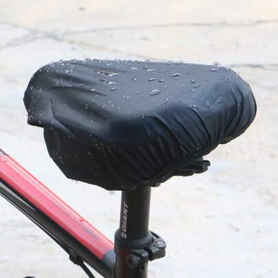 Universal Bicycle Seat Cover, Heavy Duty High Quality PVC Material, Anti-UV And Anti-Corrosion, Easy Clean Design, Non-Slip Base, Suitable For Road Bike, Mountain Bike, Bicycle
