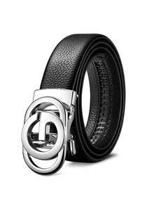 Men's Autumn Winter Essential Belt With Alloy Automatic Buckle, Business Casual Suit Waist Strap, Ideal For School Work Outdoor Vacation Athletic Daily Wear Graduation Birthday Gifts - Multicolor - View 11