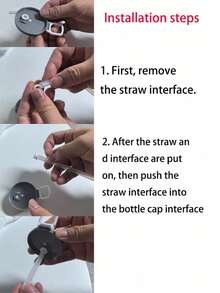 1pc Reusable Silicone Straw Sleeve, Fits Soda Cans, Creative New Straw Sleeve For Soda, Drinks, Juice, Sparkling Water Cans (Please Install According To Steps To Prevent Straw Detachment), Essential For Summer, Cup Accessory, Back To School Supplies - Multicolor - View 7