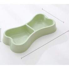 Bone Shaped Stainless Steel Pet Bowls - Non-Slip Base, Stackable Design - 100ml - View 10