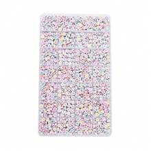 1 Box Round Letter Beads, 28 Styles Gold A To Z Alphabet Acrylic Beads Set, Heart Shaped Beads, Suitable For DIY Bracelets, Necklaces And Jewelry Making, Valentine's Day Handcraft Gift - Multicolor - View 10