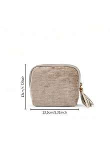 Luxury Jewelry Storage Pouch With Tassel Pendant, Bracelet, Bangle, Jewelry Organizer Zipper Bag