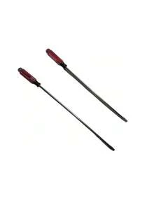 JUEGO DE DESARMADORES 20 PIEZAS MANGO DE PVC PUNTA DE CRUZ Y PLANO - Rojo - Ver 2