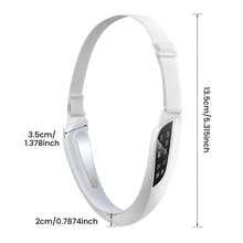 V-Shaped Face Lifting & Firming Massager, Beauty Device, Chin Reducer, Electric Double Chin Slimming & V-Line Shaping Instrument, 6 Modes 8 Adjustable Intensities, USB Rechargeable - White - View 9