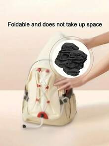 4pcs Polyester Baby Stroller Wheel Covers, Dust-Proof, Easy To Clean, Suitable For Indoor And Outdoor Use, Travel Gear - Many - View 3