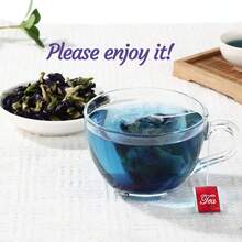 ULTHMOK Butterfly Pea Flower Tea 40 Bags Brew Iced Tea Cooking Baking Decoration - Butterfly Pea-40 - View 6