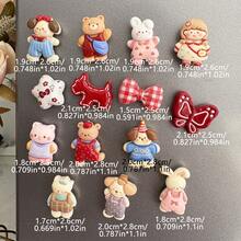 Cartoon Character Resin Fridge Magnets - Adorable Animal Magnetic Stickers,Decorative Magnets, Creative Home & Kitchen Sticker Gift,Realistic 3D Kitchen Decoration, Kitchen, Office Whiteboard, Dishwasher, Resin Refrigerator Magnets - Multicolor - View 2