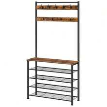 Shoe Racks - Dark Brown - View 3