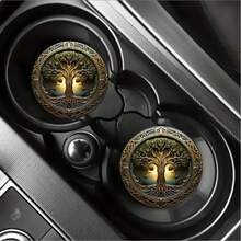 1件装，生命之树阳光捕捉器，彩色亚克力窗饰，2D平面，3D风格，家居装饰，户外悬挂装饰，花园装饰。生日礼物，送给妈妈、奶奶、老师、朋友，母亲节礼物，情人节礼物。 - 彩色 - 查看 6