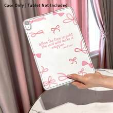 1pc High Transparent Anti-Drop TPU Tablet Case, High-Definition UV Printing, Compatible With IPAD 11 2025, MINI6/7, AIR1/2, Air4/AIR5/Air6/AIR7, 9.7-Inch IPad 2019/2020/2021, 10.2-Inch IPad 10/11, AIR11 (2024/2025), PRO11 (2024), PRO11 (2018-2022), PRO12.9/AIR13 - Multicolor - View 3