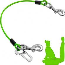 车载宠物安全背带，带涂层织带的宠物安全牵引绳