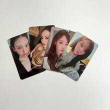 4 tấm ảnh thẻ Aespa, quà tặng dành cho fan Kpop, thẻ sưu tầm, thẻ trang trí, thẻ trang trí xe buýt/tàu điện ngầm, thẻ fan hâm mộ concert, quà sinh nhật, quà tặng tiệc tùng. - Nhiều màu - Xem 6