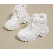 Women Climbing Boots - White - View 3