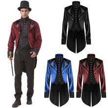 Herr Cosplay-kläder - Svart - Visa 2