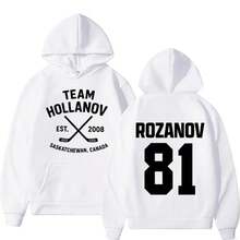 Heated Rivalry LIya Rozanov 81 Boston  Hoodie Men Women Fashion Oversized Sweatshirt Male Fleece Cotton Pullover Hoodies - Grey - View 8