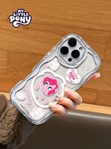 MY LITTLE PONY 官方正品手机壳，奶油色透明防震防刮手机壳，兼容 17、17 Pro、17 Pro Max、11、12、13、14、15、16 Pro、16 Pro Max、14 Plus、15 Plus、16 Plus、XR、XS Max，女士手机壳 - 無色 - 查看 4