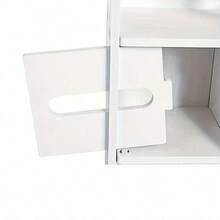 Armários de armazenamento - Branco - Ver 8
