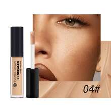 YOUNG VISION 10-Piece Facial Makeup Sets: 1 Tube Of Dark Matte Long-Wearing Foundation & 1 Concealer & 1 Blush Stick & 1 Contour Liquid & 1 Waterproof And Sweat-Proof Matte Bronze Contour Powder & 5 Facial Makeup Brushes For Makeup Sets - 彩色 - 查看 7