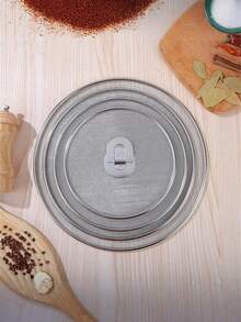 Stainless Steel Mesh Pot Cover - Oil & Splash Proof Guard, Non-Electric Kitchen & RV Cooking Essential - Multicolor - View 6