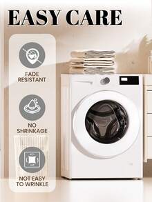 2/3件套床上用品，亲肤舒适，柔软亲肤，暖色调几何圆形图案，透气防尘防滑，轻盈丝滑，四季皆宜，适用于单人床/双人床/大号床，包含1个被套和1/2个枕套，是完美的节日礼物，可机洗，是房间装饰的理想之选。 - 彩色 - 查看 7