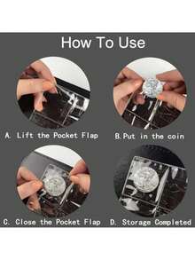 42/30/20 Coin Collection Pages, 10 Sheets, Coin Collection Binder, Standard 9-Hole Coin Pocket Sheets, Coin Collection Set, Coin Collector Organizer, Coin Sorting And Display - Multicolor - View 6