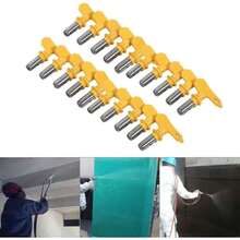 Reversible de Acero de tungsteno Airless Paint Spray Gun Tip Boquilla Accesorios Home Garden Tool(523),37851972 - A - Ver 1