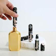 1pc Perfume Packaging Bottle With Flowers And Butterfly Pattern On The Bottom, Reusable Delicate Water Mist Spray Bottle, Travel Perfume Spray Bottle, Multiple Patterns To Choose From, Birthday Gifts For Family And Friends, Holiday Gifts, Suitable For Travel Portable 5ml - X-AYPK-02 - 查看 5