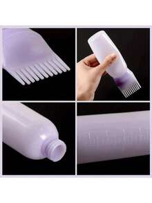 Bouteille applicatrice d'huile pour salon de coiffure, brosse professionnelle pour teinture capillaire, fournitures pour teinture capillaire de salon, pinces à cheveux, accessoires pour cheveux - Multicolore - Voir 9