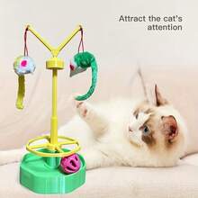 1 Set Mouse Bell Ball, Cat Rotating Toy, Tracking Ball, Pet Entertainment Gadgets - Multicolor - View 10
