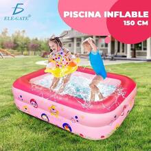 Piscina Inflable Para El Hogar Rosa 150*110*50 Cm - Multicolor - Ver 3