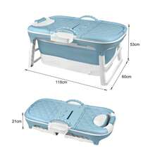 Inflatable & Portable Bathtubs - Baby Blue - View 9