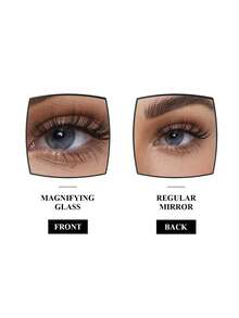 CHANEL 黑色放大镜，便携式化妆镜，旅行尺寸 - 黑色 - 查看 3