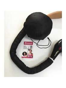 1pc Electric Hair Dryer Cap, Connects To Hair Dryer, Bathroom Heating Cap, Warm Shower Cap (Black/Pink/Grey), Gift For Women, Hair Drying Towel - Multicolor - View 12