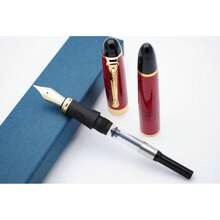 JINHAO X450 Fountain Pen M Nib (Bright Red) - 鮮紅色 - 查看 4