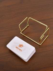 现代名片架展示架，桌面名片收纳盒