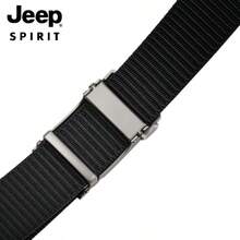 1pc Jeep Men's Belt Gift Box, Automatic Buckle Waist Strap, Suitable For Casual, Business, Multi-Function Pants, Office Attire, Daily Wear, Minimalist Design, Durable Material, High Quality, Adjustable Waist, Automatic Belt, Men's Fashion, Professional Wear, Men's Gift - Black (gift Box) - View 6