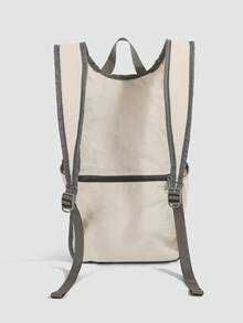 极简纯色双肩包，男女通用多功能双肩包，适用于购物、旅行、通勤、男士户外运动、短途旅行、骑行、徒步、跑步等场合，也可作为校园小背包使用。 - 彩色 - 查看 6