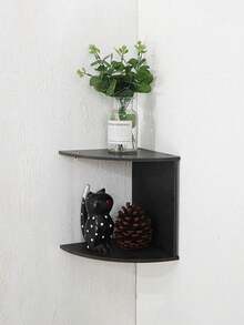 1pc Multi-Function Tiered Corner Storage Rack, Suitable For Office, Balcony, Flower Shop, Hotel, School, Company - Multicolor - View 10