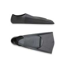 Aletas de entrenamiento acuático 100 % silicón - Negro - Ver 2