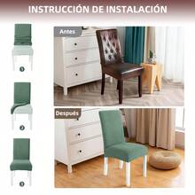 Chair Covers - Bean Green Frijoles Verdes - View 8