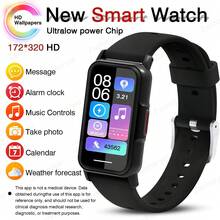 1.5英寸高清显示屏智能手表 - 支持无线通话/拨号、闹钟/消息通知、健身追踪和音乐控制。男女通用设计，兼容安卓和iOS系统。 - 彩色 - 查看 15