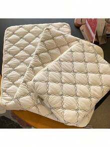 11/14/15 Zoll bestickter Schleife Laptop Sleeve, süße minimalistische Computertasche - modisches koreanisches Design gepolsterter Schutz für Tablet und Laptop, Laptoptasche, Laptophülle, Laptoptasche, wasserbeständige Reiseaccessoires - Verschiedenfarbig - Übersicht 2